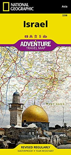 9781566956178: Israel Map (National Geographic Adventure Map, 3208)