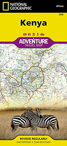 Stock image for Kenya (National Geographic Adventure Map) for sale by Lakeside Books