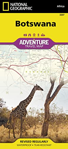 Beispielbild fr Botswana Map (National Geographic Adventure Map, 3207) zum Verkauf von Save With Sam