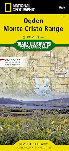 Ogden, Monte Cristo Range Map (National Geographic Trails Illustrated Map, 700) (9781566956345) by National Geographic Maps
