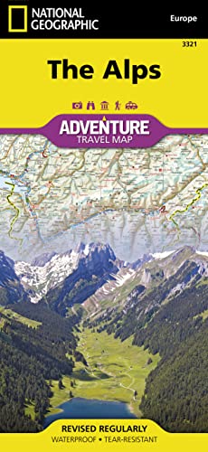 Alps (National Geographic Adventure Map)