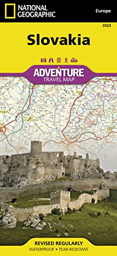 Stock image for Slovakia Map (National Geographic Adventure Map, 3323) for sale by California Books