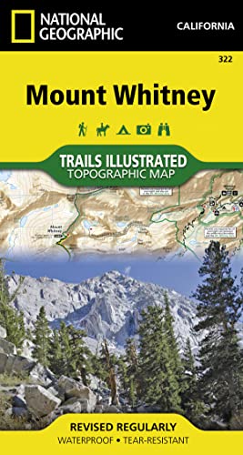 Stock image for Mount Whitney (National Geographic Trails Illustrated Map (322)) for sale by Lakeside Books