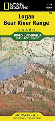 9781566956499: Logan, Bear River Range Map (National Geographic Trails Illustrated Map, 713)