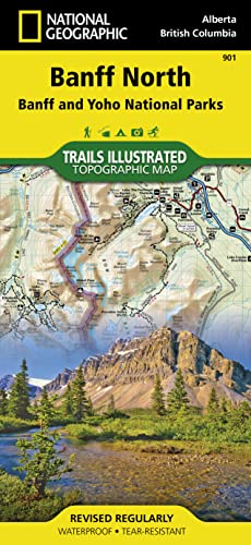 Stock image for Banff North [Banff and Yoho National Parks] (National Geographic Trails Illustrated Map, 901) for sale by HPB-Ruby