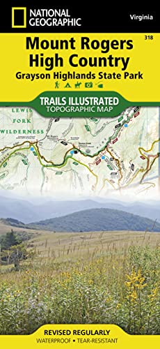 Beispielbild fr Mount Rogers High Country (Trails Illustrated Topographic Map) zum Verkauf von Apple Book Service