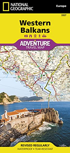 Beispielbild fr Western Balkans Map (National Geographic Adventure Map, 3327) zum Verkauf von GF Books, Inc.