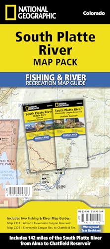 

South Platte River [Map Pack Bundle] (National Geographic Trails Illustrated Map)