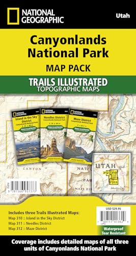 Stock image for Canyonlands National Park [Map Pack Bundle] for sale by Blackwell's