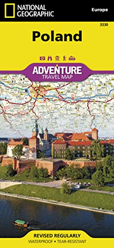 9781566957618: Poland Map (National Geographic Adventure Map, 3330)