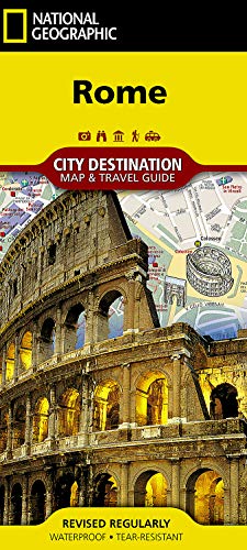 Imagen de archivo de Rome Map (National Geographic Destination City Map) a la venta por SecondSale