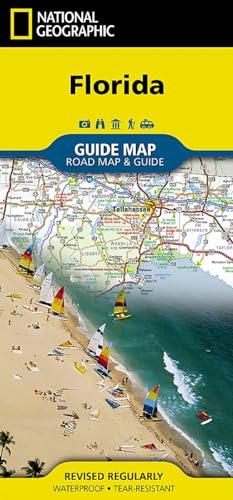 Beispielbild fr Florida Map (National Geographic Guide Map) zum Verkauf von Save With Sam