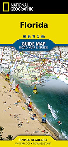 9781566957809: Florida Map (National Geographic Guide Map)