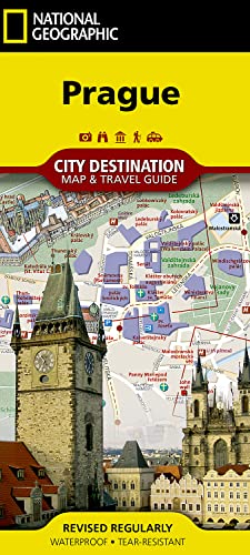 Imagen de archivo de Prague Map (National Geographic Destination City Map) a la venta por SecondSale