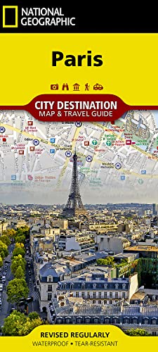 9781566957953: Paris Map (National Geographic Destination City Map)