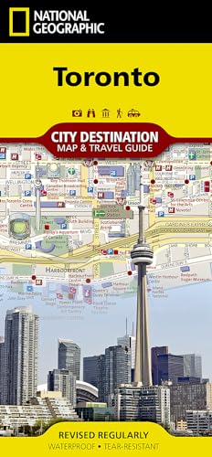 9781566957984: National Geographic Destination City Map 2018 Toronto