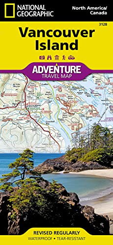 9781566958202: Vanvouver Island: 1:275000: 3128 (National Geographic Adventure Map)