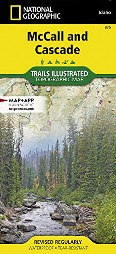 Beispielbild fr Mccall, Salmon River Mountains Map zum Verkauf von Blackwell's