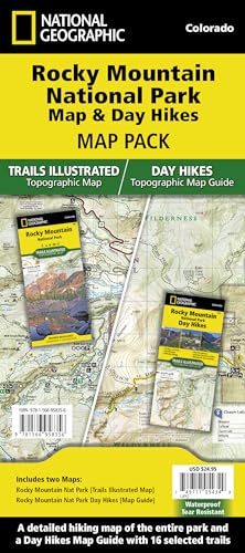 

Rocky Mountain Day Hikes and National Park Map [Map Pack Bundle] (National Geographic Trails Illustrated Map)