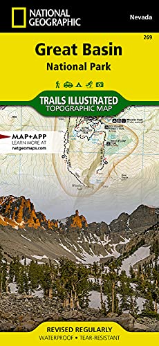 Beispielbild fr Great Basin National Park (National Geographic Trails Illustrated Map, 269) zum Verkauf von BooksRun