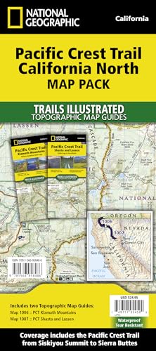 Beispielbild fr Pacific Crest Trail: California North [Map Pack Bundle] zum Verkauf von PBShop.store US