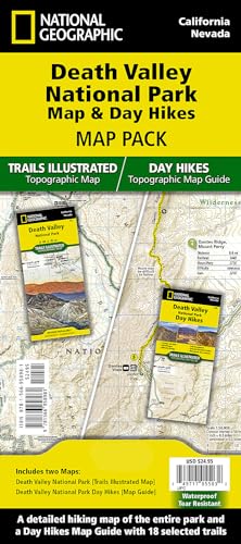 

Death Valley Day Hikes and National Park Map [Map Pack Bundle] Map (National Geographic Trails Illustrated Map)