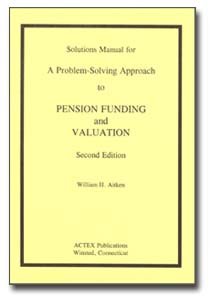 a problem solving approach to pension funding and valuation pdf
