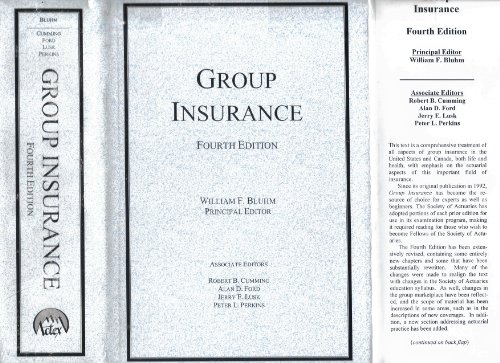 Beispielbild fr Group Insurance zum Verkauf von SecondSale