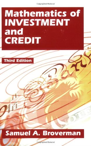 Stock image for Mathematics Of Investment And Credit for sale by ZBK Books
