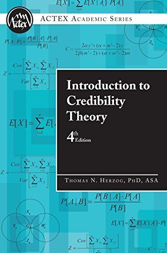 Imagen de archivo de Introduction to Credibility Theory, Fourth Edition (ACTEX Academic Series) a la venta por HPB-Red