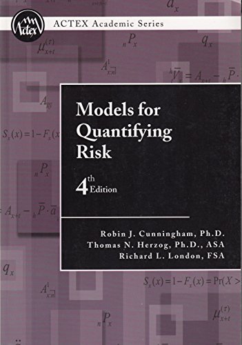 Beispielbild fr Models for Quantifying Risk zum Verkauf von ThriftBooks-Dallas