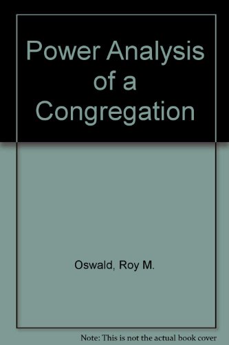 Power Analysis of a Congregation (9781566990080) by Oswald, Roy M.