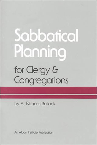 Imagen de archivo de Sabbatical Planning a la venta por ThriftBooks-Dallas