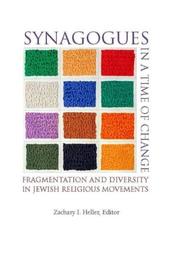 Imagen de archivo de SYNAGOGUES IN A TIME OF CHANGE, FRAGMENTATIION & DIVERSITY IN JEWISH RELIGIOUS MOVEMENTS a la venta por WONDERFUL BOOKS BY MAIL