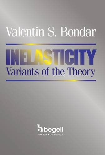 Beispielbild fr Inelasticity Variants Of The Theory zum Verkauf von GreatBookPricesUK