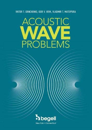 Beispielbild fr Acoustic Wave Problems zum Verkauf von Revaluation Books