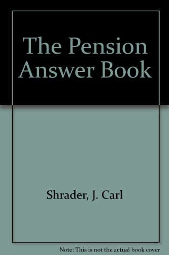 Stock image for The Pension Answer Book for sale by Wonder Book