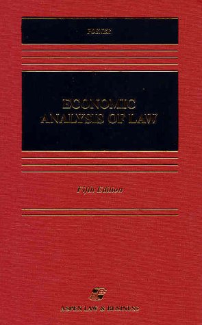 9781567065626: Economic Analysis of Law