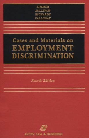 Stock image for Cases and Materials on Employment Discrimination for sale by The Book Spot