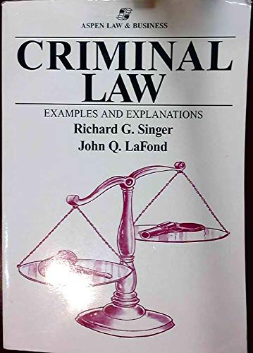 9781567065794: Criminal Law: Examples & Expl Pb (The Examples & Explanations Series)
