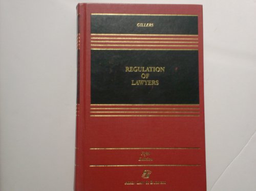 Imagen de archivo de Regulation of Lawyers: Problems of Law and Ethics a la venta por HPB-Red
