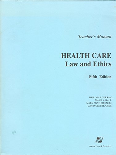 9781567069372: Health Care Law and Ethics Pb