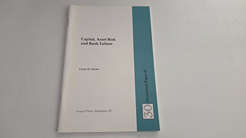 Beispielbild fr Capital Asset Risk and Bank Failure zum Verkauf von Mispah books