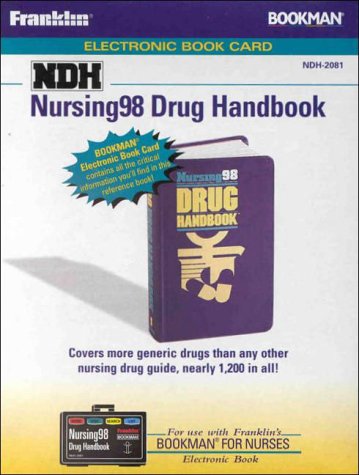 Nursing98 Drug Handbook Cartridge (9781567124415) by FRANKLIN