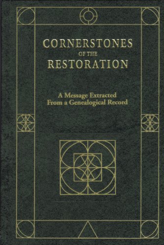 Stock image for Cornerstones of the Restoration for sale by The Book Garden