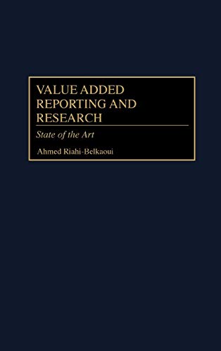 Beispielbild fr Value Added Reporting and Research: State of the Art zum Verkauf von Anybook.com