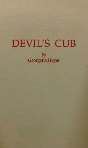 Beispielbild fr Devils Cub zum Verkauf von ThriftBooks-Dallas