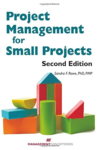 Imagen de archivo de Project Management for Small Projects a la venta por HPB-Red