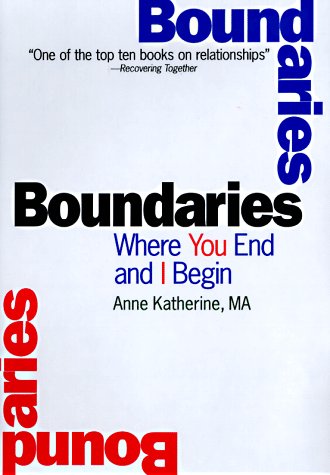Imagen de archivo de Boundaries: Where You End and I Begin a la venta por Off The Shelf