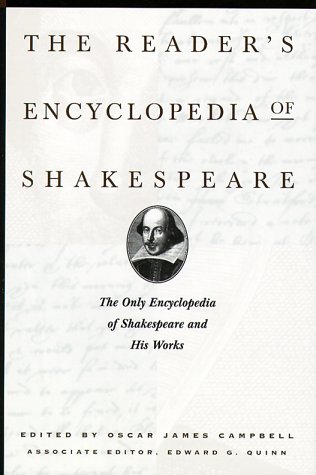 Stock image for The Readers Encyclopedia of Shakespeare for sale by KuleliBooks